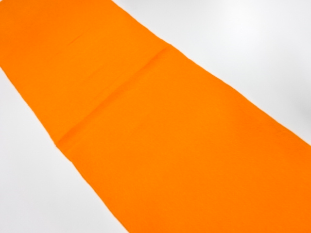 未使用品　正絹　縮緬地　帯揚げ